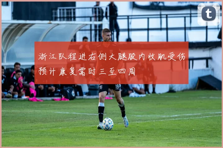 浙江队程进右侧大腿股内收肌受伤预计康复需时三至四周